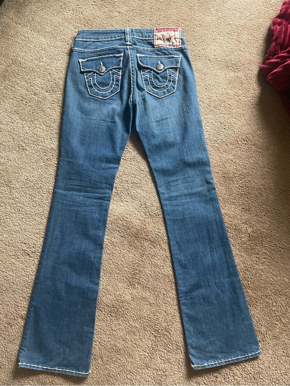 True Religion Women's Blue Bootcut Jeans - Picture 4 of 8